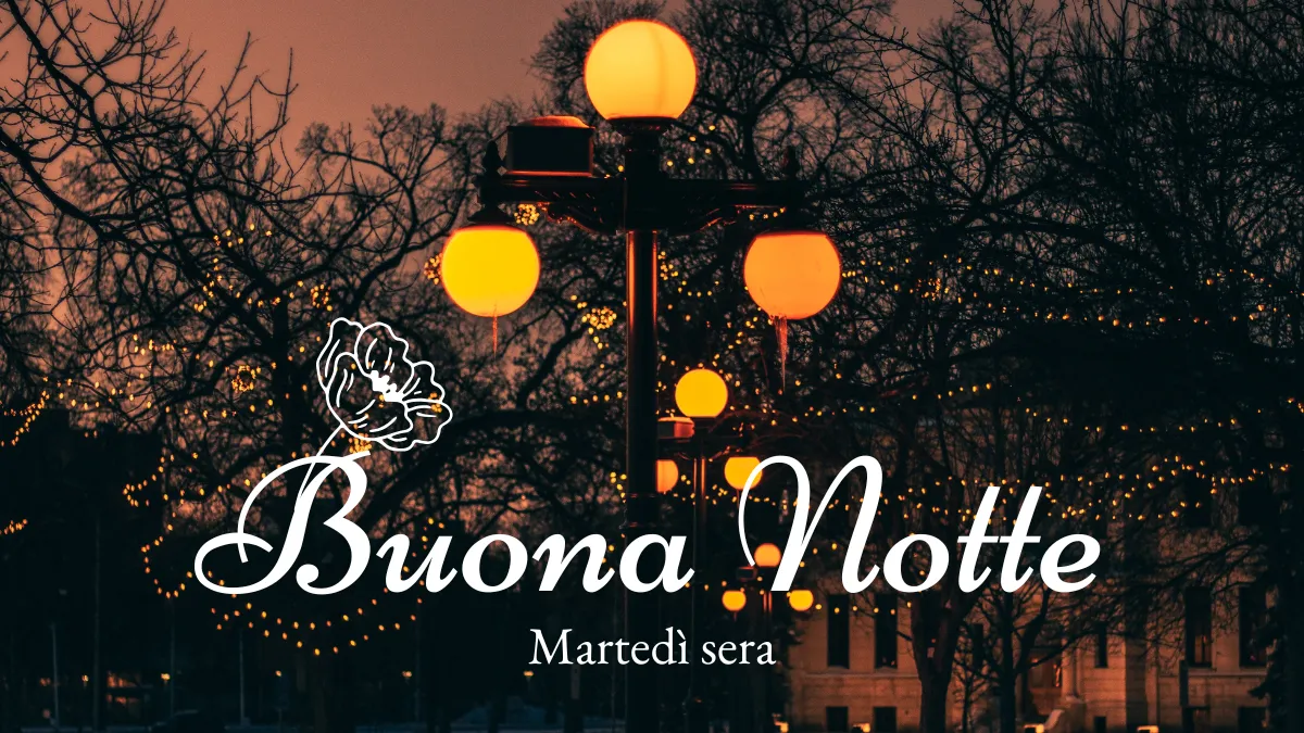 Immagini Buonanotte 14 Gennaio 2025 Martedì Sera 