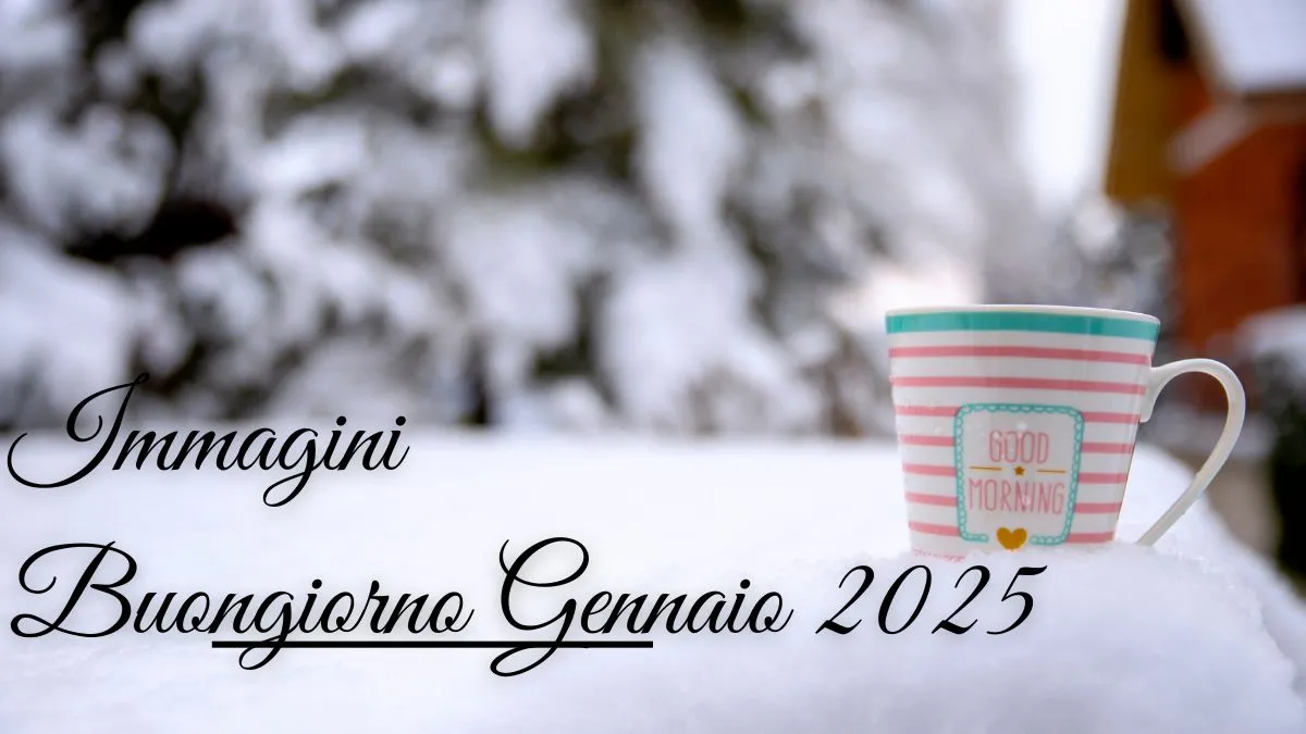 Immagini Buongiorno Gennaio 2025